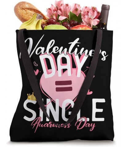 Valentines Day Single Awareness Boyfriend Girlfriend Graphic Tote Bag $11.28 Totes