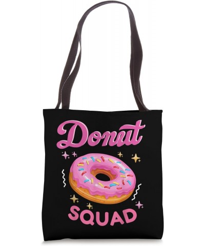 Donut Squad Cute Donut Sprinkle Lover Birthday Girls Party Tote Bag $12.87 Totes