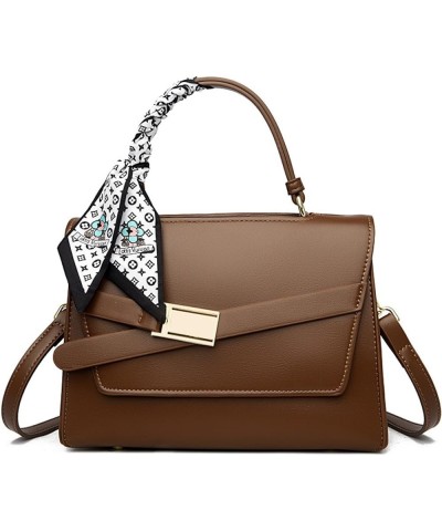 Women's bags, women's handbags, shoulder crossbody bags Brown $33.08 Crossbody Bags