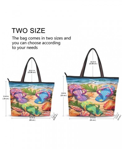 Women Tote Bags Beach Summer Top Handle Satchel Handbags Shoulder Bag for Shopping 20848529 $9.45 Satchels