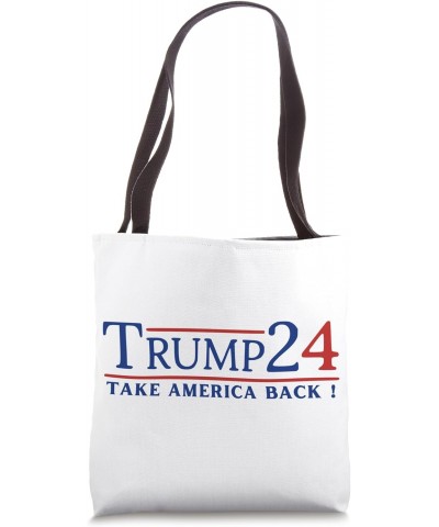 Donald Trump 2024 Take America Back Election-4th Of July Tote Bag $11.91 Totes