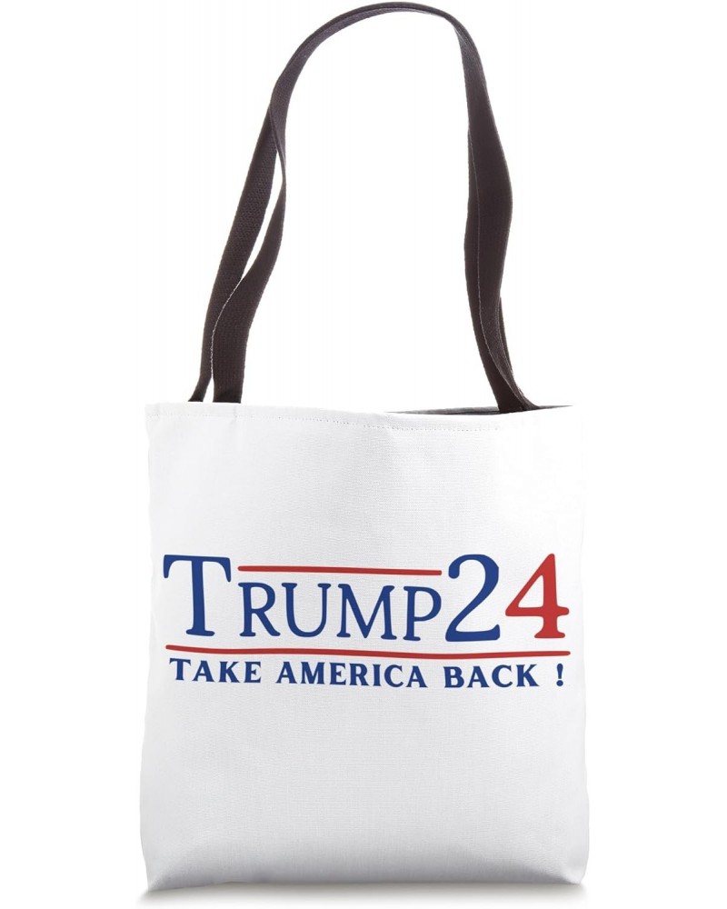 Donald Trump 2024 Take America Back Election-4th Of July Tote Bag $11.91 Totes