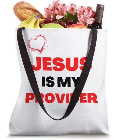 Jesus is my Provider Christianity Prayer Tote Bag $12.75 Totes