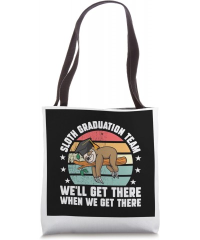 Sloth graduation team senior Tote Bag $14.27 Totes