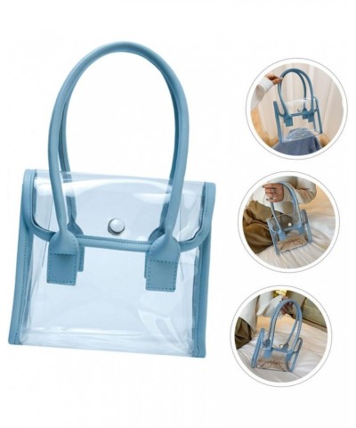 Transparent Jelly Bag Crossbody Tote Girls Purse Purses for Women Shoulder Bag Lady Jelly Bag Cross Body Blue $8.26 Shoulder ...