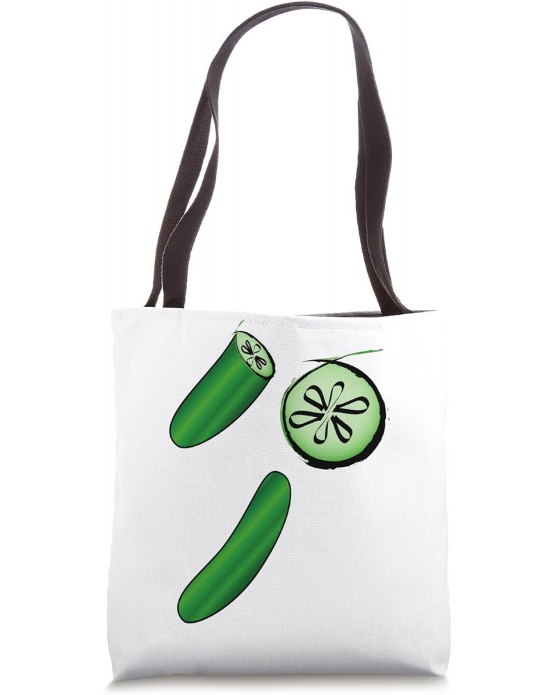 Just Really Like Cucumbers Cucumber Pickle Vegetable Salad Tote Bag $13.10 Totes