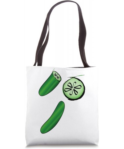 Just Really Like Cucumbers Cucumber Pickle Vegetable Salad Tote Bag $13.10 Totes