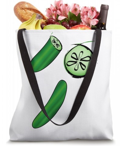 Just Really Like Cucumbers Cucumber Pickle Vegetable Salad Tote Bag $13.10 Totes