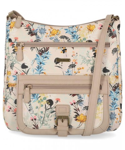 Flare Womens Crossbody Bag Shoulder Purse Catalina Floral $25.88 Crossbody Bags