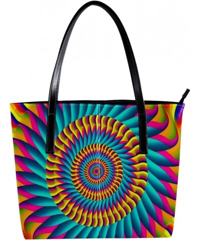 Tote Bags, Large Tote Bags for Women, Tote Bag with Zipper, Psyche Art Abstract Lines Modern, Tote Bags Women Design 1258 $18...