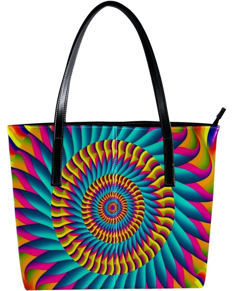 Tote Bags, Large Tote Bags for Women, Tote Bag with Zipper, Psyche Art Abstract Lines Modern, Tote Bags Women Design 1258 $18...