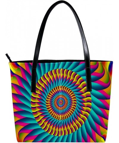 Tote Bags, Large Tote Bags for Women, Tote Bag with Zipper, Psyche Art Abstract Lines Modern, Tote Bags Women Design 1258 $18...