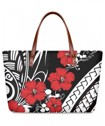 Purses and Handbags for Women Fashion Tote Shoulder Handle Satchel Bags Mashall Island Flower $16.45 Totes