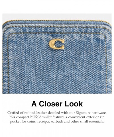 Coach Billfold Wallet, Indigo $77.50 Wallets