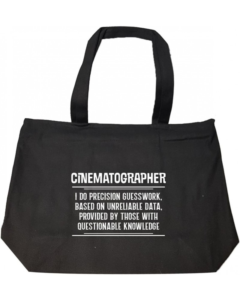 Cinematographer I Do Precision Guesswork - Tote Bag With Zip $34.19 Totes