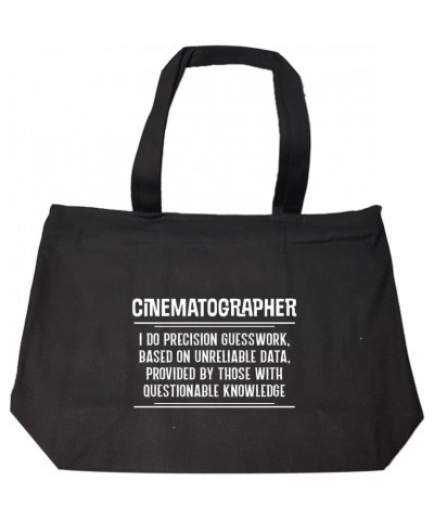 Cinematographer I Do Precision Guesswork - Tote Bag With Zip $34.19 Totes