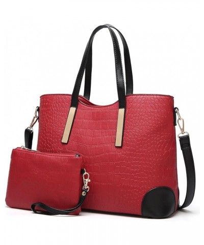 Satchel Purses and Handbags for Women Shoulder Tote Bags C1-wine $29.63 Totes