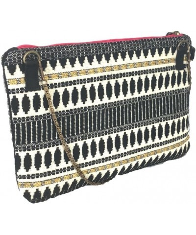 Steven Womens Danika Beaded Clutch Black Multi One Size $16.80 Clutches