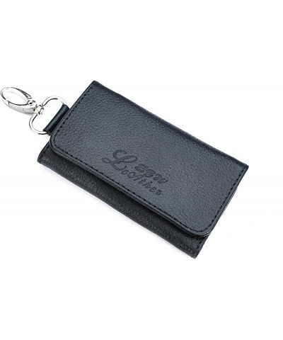 Mens Genuine Leather Car Key Wallet (Black) Black $9.17 Wallets