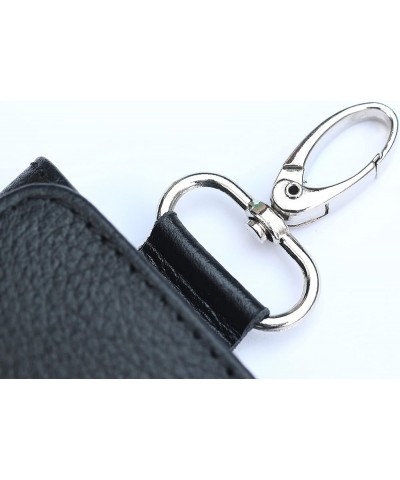 Mens Genuine Leather Car Key Wallet (Black) Black $9.17 Wallets