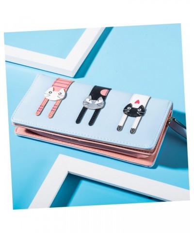 3pcs Long Women's Wallet Pu Wallets for Women Cash Kids Gifts Credit Holder Mini Wallet Kids Purse Leather Coin Purse Mini Cl...