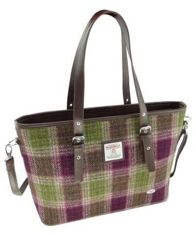 Tweed Bag for Women Tote Handbags Spey Large Made in Scotland Heather Check $42.73 Shoulder Bags