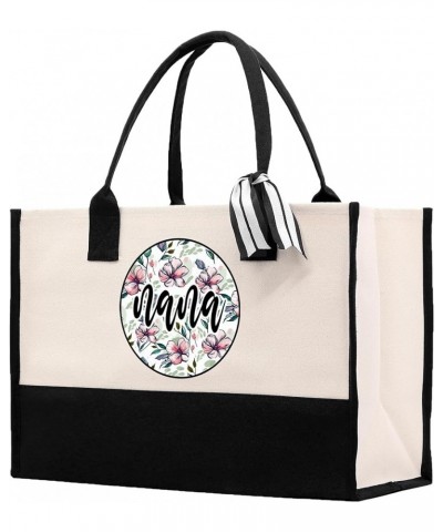 Grandma's Getaway Cotton Canvas Tote Bag Grandma Gift Bag Shopping Bag Nana - 6 $13.98 Totes