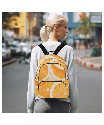 Mini Backpack Purse for Women, Orange Slices Travel Bag Casual Daypack Shoulder Bag Medium $19.19 Backpacks