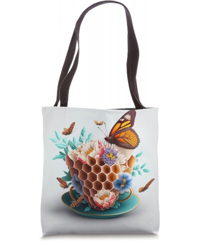 tea time cup morning tea lover cute joyful Tote Bag $12.17 Totes