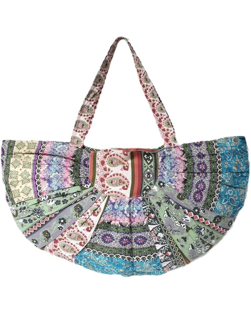 Patchwork Bohemian Bags Women's Handbags Women Shoulder Bag Hippie Tote Travel Fringe Bags Bag Women Bag B $28.66 Totes