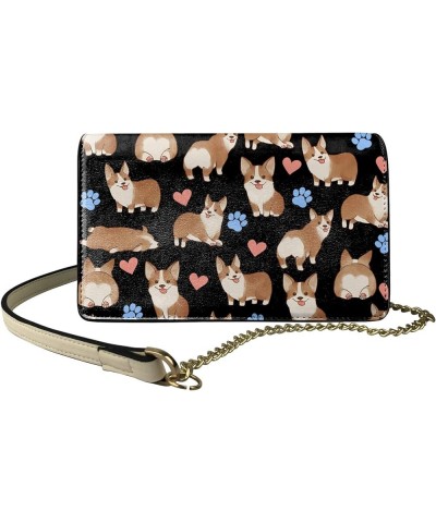 Fashion Crossbody Bags Shoulder Bag Purse Handbags for Women Small Corgi $20.51 Shoulder Bags