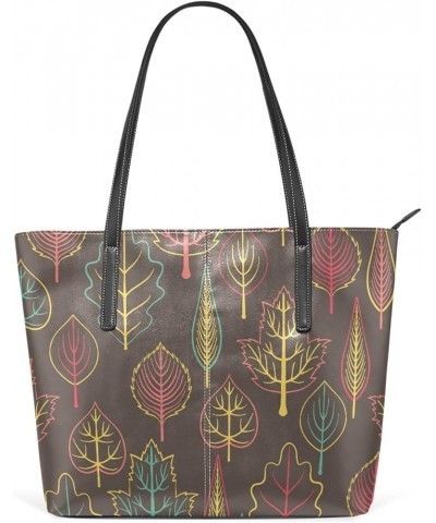 Handbags for Women Tote Bags with 11.08"(L) x 3.54"(W) x 11.02"(W) - Pink Forest 05 $20.28 Totes