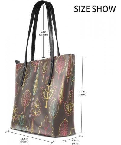 Handbags for Women Tote Bags with 11.08"(L) x 3.54"(W) x 11.02"(W) - Pink Forest 05 $20.28 Totes