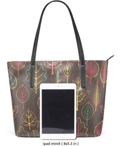 Handbags for Women Tote Bags with 11.08"(L) x 3.54"(W) x 11.02"(W) - Pink Forest 05 $20.28 Totes