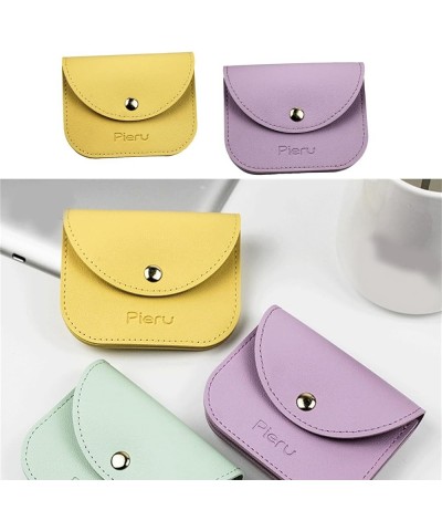 Stylish Money Bag Women's Small Wallet PU Leather Small Change Purse with Envelope Clasp Designing for Business & Daily Purpl...