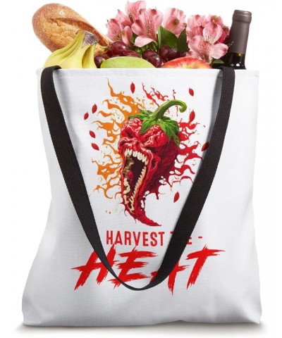 Harvest The Heat - Spicy Pepper and Gardener Tote Bag $8.73 Totes