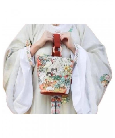 Chinese style 2024 cute dragon New year hand-held walking bucket bags hand shoulder underarm bag commuter bag $13.50 Shoulder...