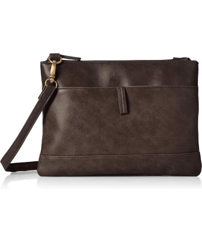 Sacoche Shoulder Darkbrown $15.48 Shoulder Bags