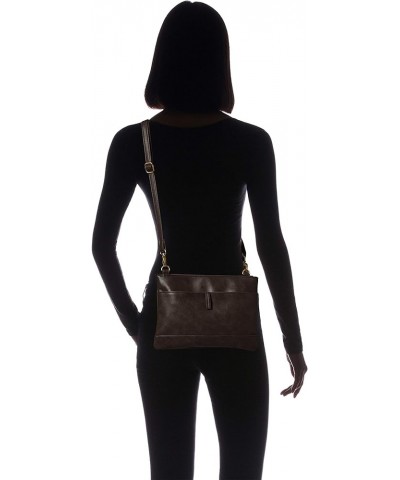 Sacoche Shoulder Darkbrown $15.48 Shoulder Bags