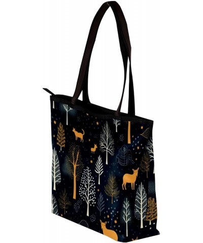 The Tote Bag For Women,Purses For Women,Handbags For Women,Cartoon an Animal Tree Handbags $10.49 Totes