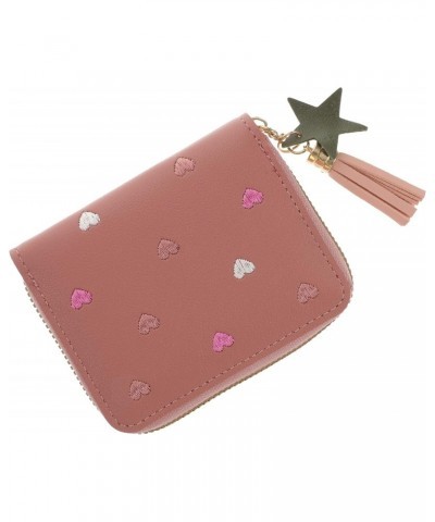 Cute Wallet for Women Vintage Leather Card Holder with Zipper Compartment Fashion Ladies Wallet Change Bag Purse Kawaii Walle...