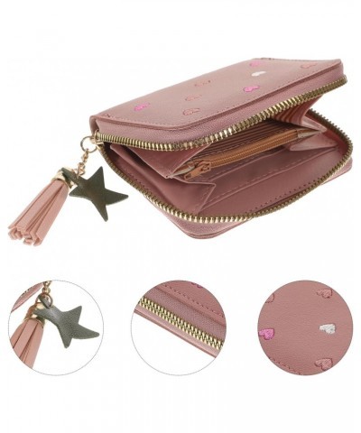 Cute Wallet for Women Vintage Leather Card Holder with Zipper Compartment Fashion Ladies Wallet Change Bag Purse Kawaii Walle...