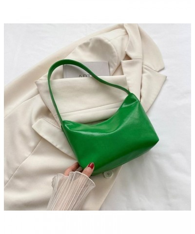 Fashion Bags Lady Purse Casual Shoulder Bag Large Capacity Hobo Bags for Girl Women Versatile Armpit Bag PU Tote Bag Green $7...