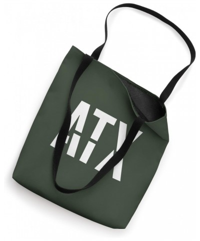 ATX / Austin TX Bold Stencil Design Tote Bag $11.13 Totes