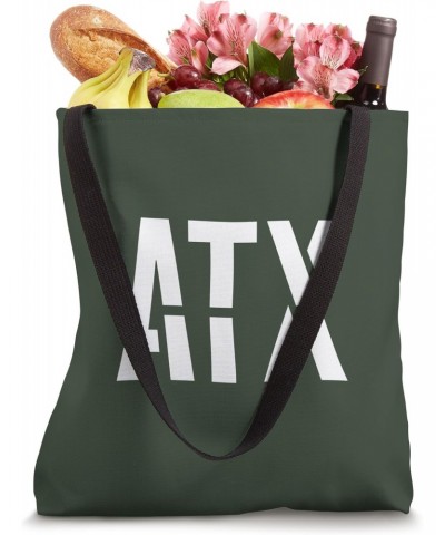 ATX / Austin TX Bold Stencil Design Tote Bag $11.13 Totes