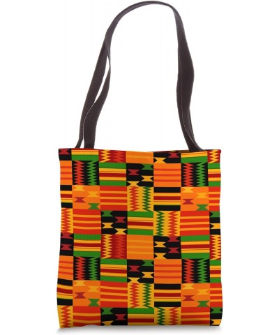 Cool Modern Afrocentric Kente Print Tote Bag $13.02 Totes