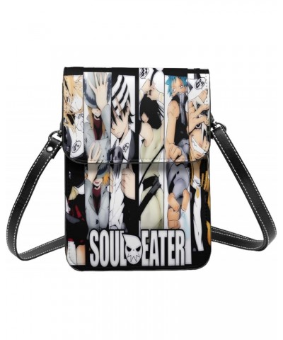 Anime Soul Eater Women'S Small Cell Phone Purse Fashion Mini Crossbody Bags Handbag Bag $14.34 Crossbody Bags