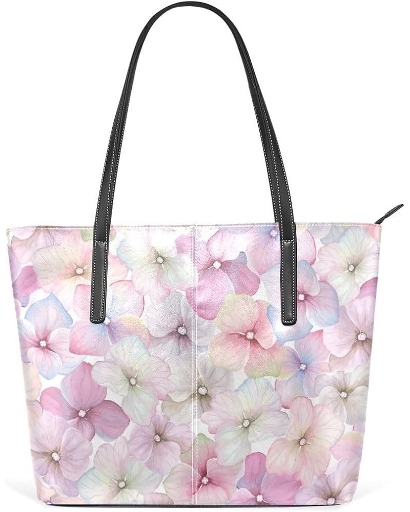 Handbags for Women Tote Bags with 11.08"(L) x 3.54"(W) x 11.02"(W) - Pink Flowers Gray Pink Flowers Pearl $22.35 Totes