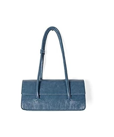 Women Bag Handbag Shoulder Bag Underarm bag Blue $16.40 Shoulder Bags