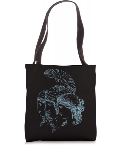 Greekcore Vintage Greek Mythology Warrior Art Gods Goddess Tote Bag $13.43 Totes